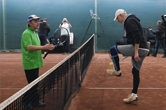 A Magyar Honvédség 35. tenisz csapatbajnokságának megnyitója
