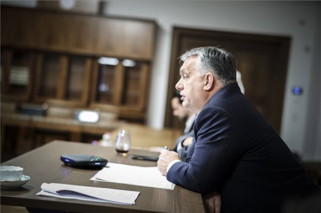 Orbán Viktor a Kereszténydemokrata Internacionálé (CDI) vezetőségi ülésén 