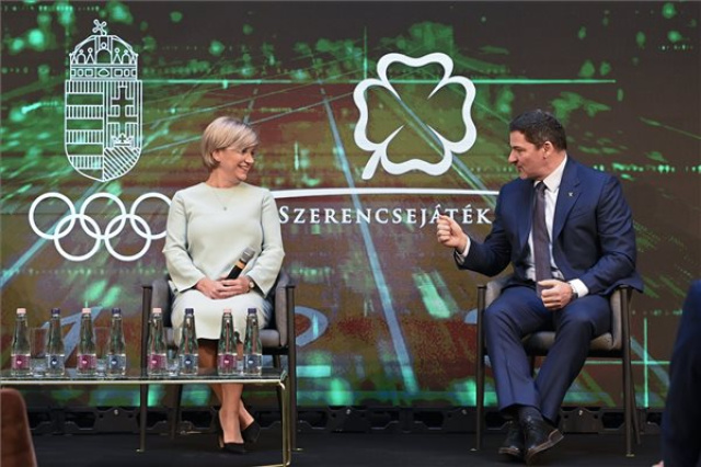 Megemelt összeggel támogatja a Szerencsejáték Zrt. a Magyar Olimpiai Bizottságot