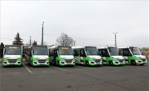 Új, környezetkímélő midibuszok állnak forgalomba Miskolcon
