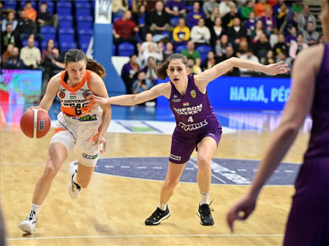 Női kosárlabda Magyar Kupa döntő - Sopron Basket-NKA Universitas PEAC 