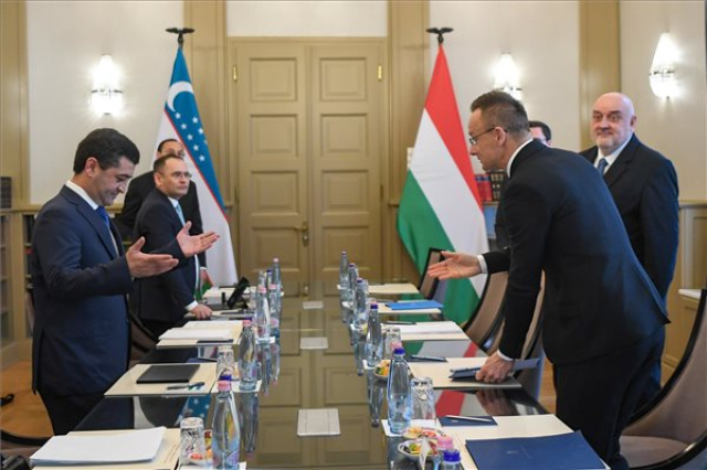 Szijjártó Péter az üzbég külügyminiszterrel tárgyalt