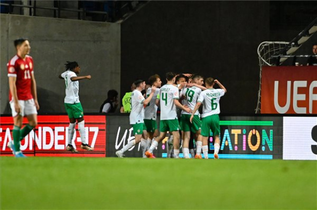 U17-es labdarúgó Eb - Magyarország - Írország 