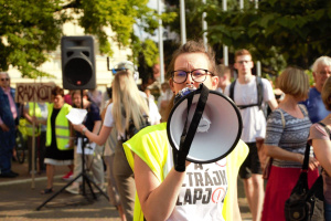 Tüntetés Szegeden