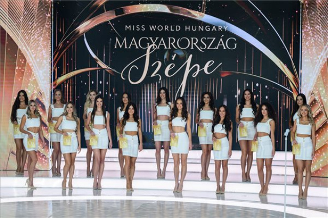 A Magyarország Szépe Miss World Hungary verseny döntője 