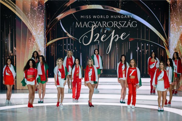 A Magyarország Szépe Miss World Hungary verseny döntője 