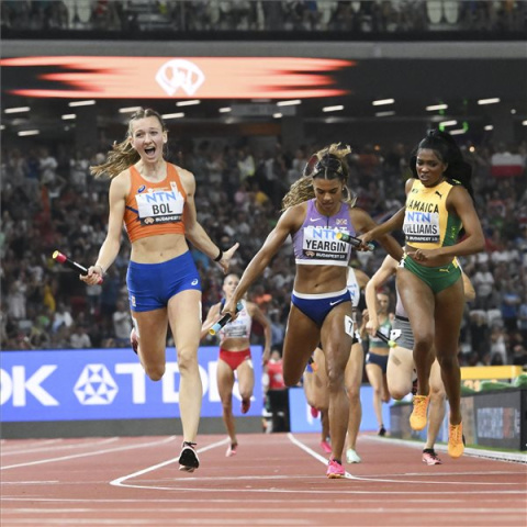Atlétikai vb - Női 4x400 méteres váltófutás