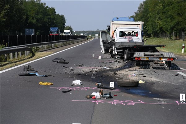 Halálos baleset az M5-ösön 