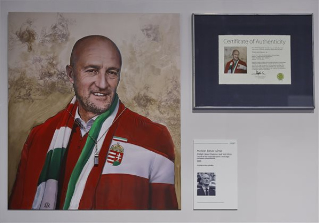 Marco Rossi portréjával bővült a Hetedhét Hungarikon kiállítás
