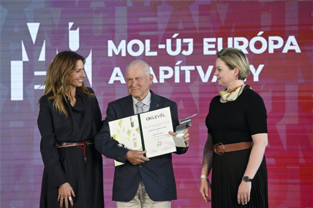 Átadták a Mol-Új Európa Alapítvány Mester-M díjait