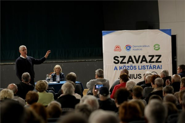 Voks 24 - Gyurcsány Ferenc a DK, az MSZP és a Párbeszéd-Zöldek rendezvényén Miskolcon 