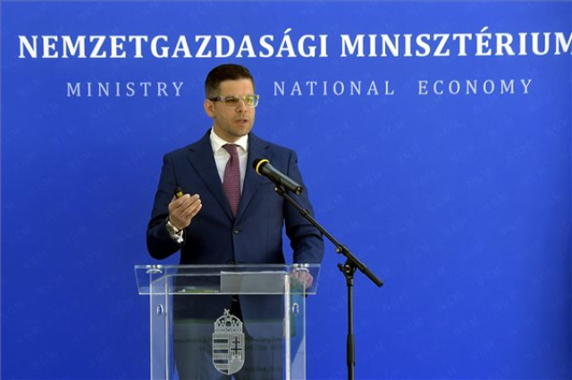 A Magyar Posta eredményeiről és idei céljairól sajtótájékoztató a Nemzetgazdasági Minisztériumban