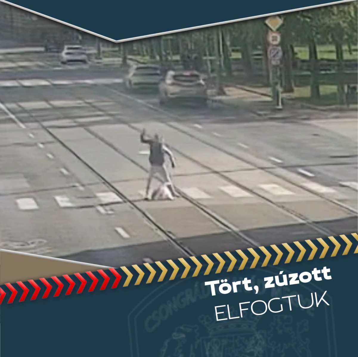 Szeged belvárosában dühöngött egy férfi